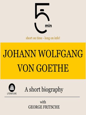 cover image of Johann Wolfgang von Goethe